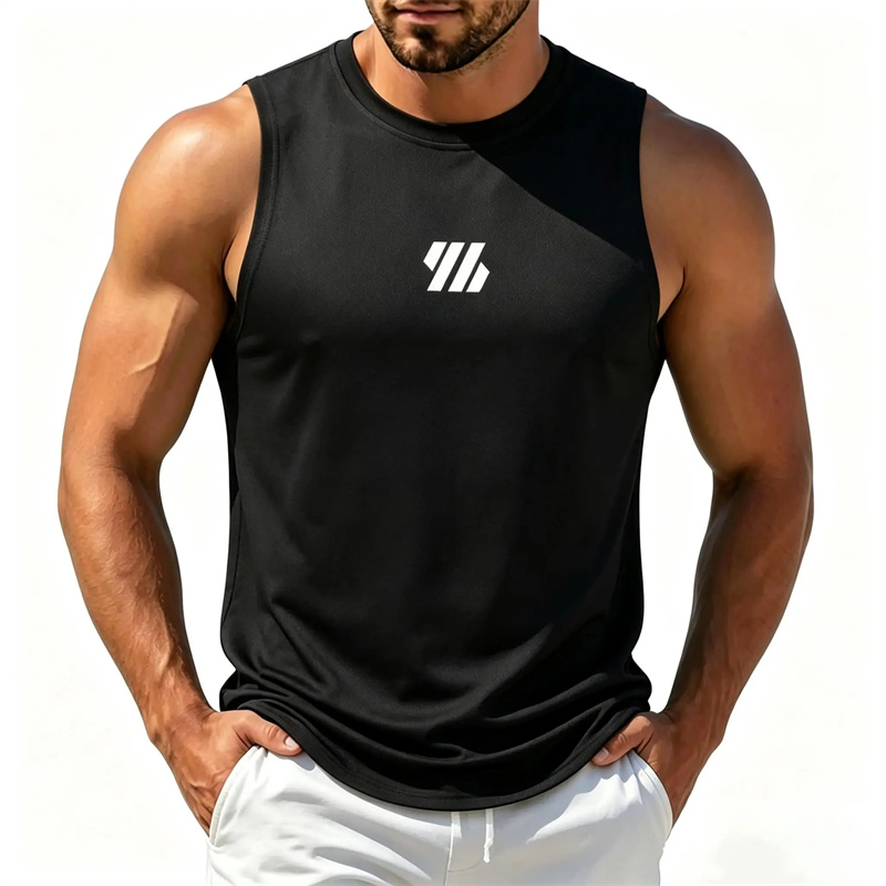 Sleeveless Undershirt - Tank Top Lari Kebugaran Pria Pakaian