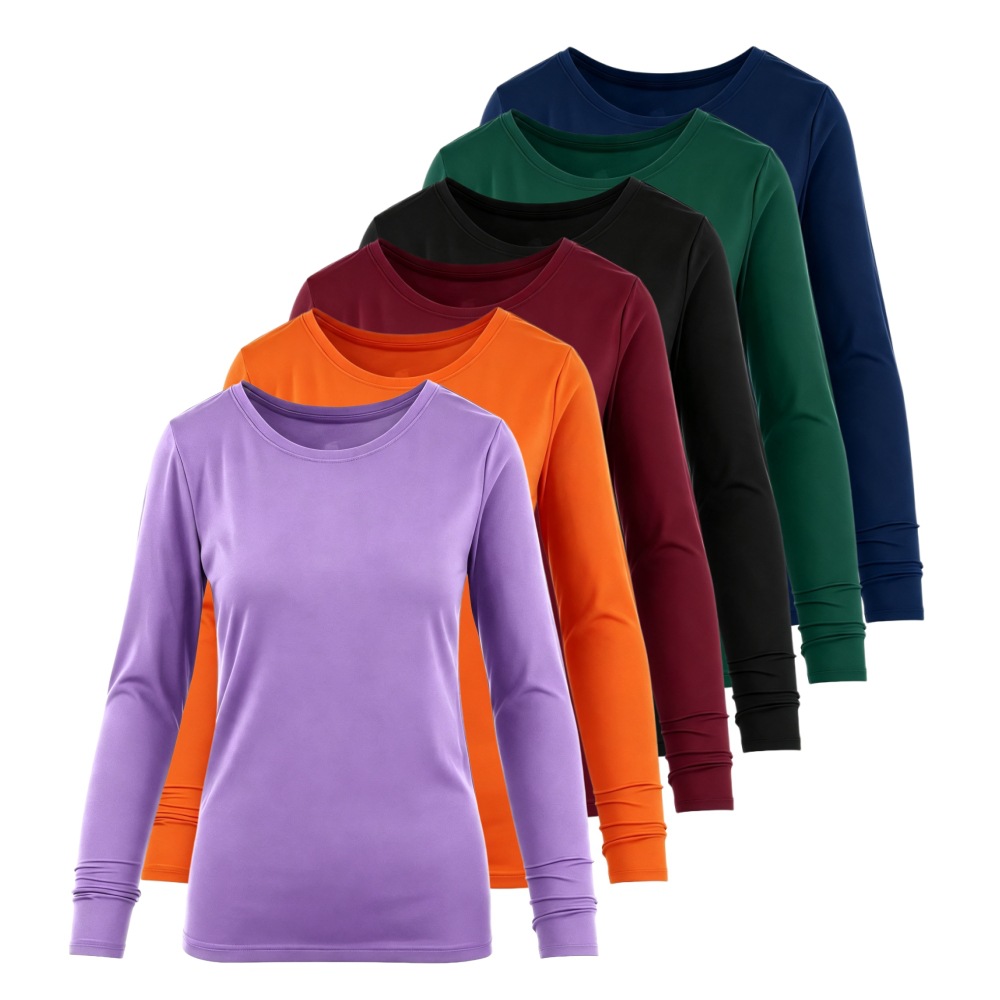 Kaos Dalam Lengan Panjang Kera - Undershirt Crew Neck ulasan dan harga