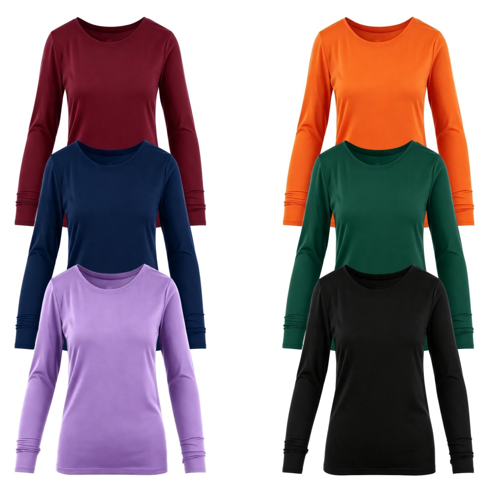 Kaos Dalam Lengan Panjang Kera - Undershirt Crew Neck ulasan dan harga