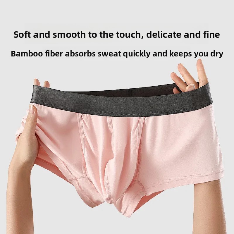 Celana Boxer Serat Bambu Pria, - Bamboo Fiber Trunk ulasan dan harga