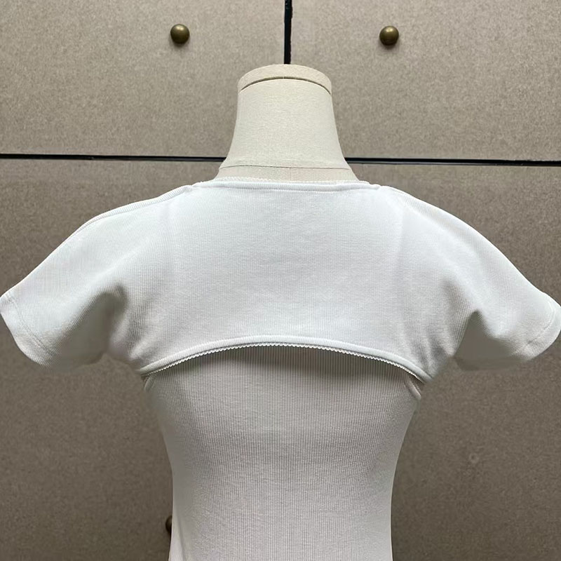 Set Kaos Wanita Dua Potong Ber - Tank Top Ribbed ulasan dan harga